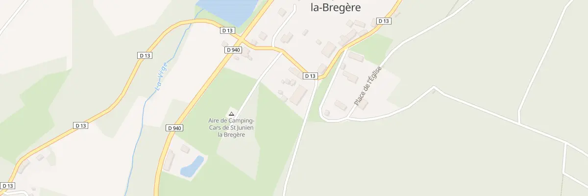 Plan du 3 Rue du Chevalier de Chateauneu à Saint-Junien-la-Bregère