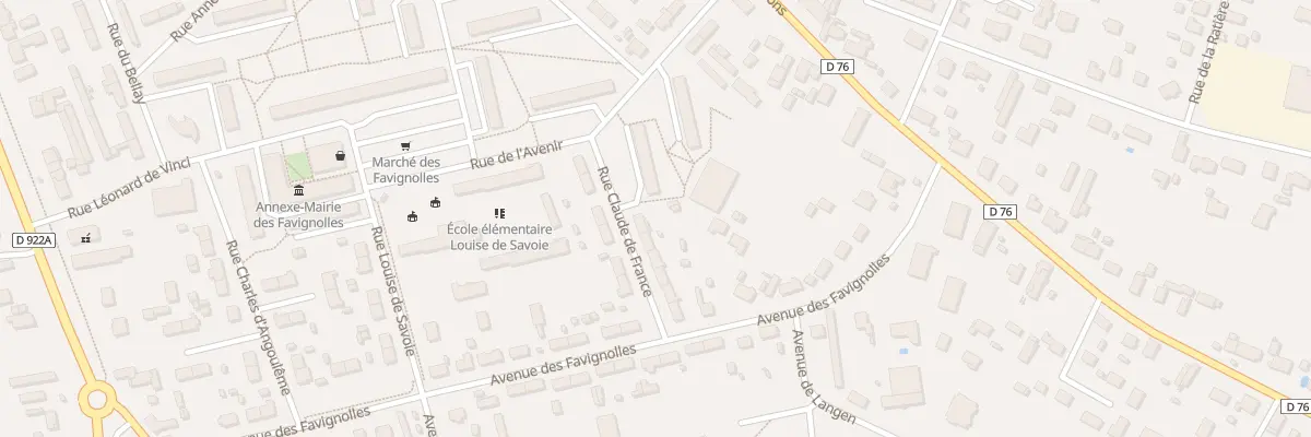 Plan du 12 Rue Claude de France à Romorantin-Lanthenay