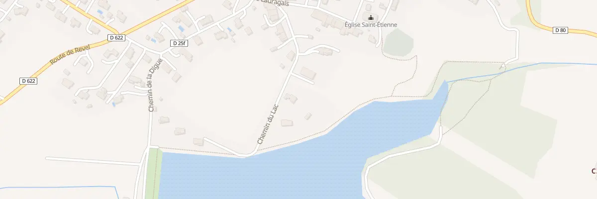 Plan du 7 Che du Lac à Vallègue