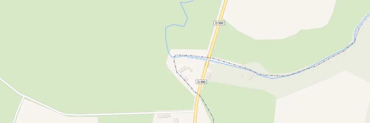 Plan du 3 Le Gué de Venay à Jeu-les-Bois