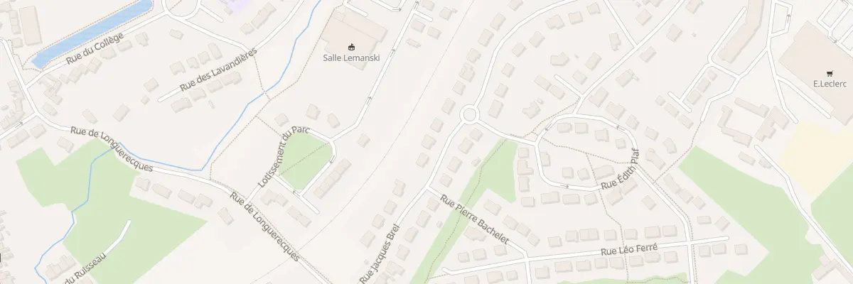 Plan du 187 Rue Jacques Brel à Samer