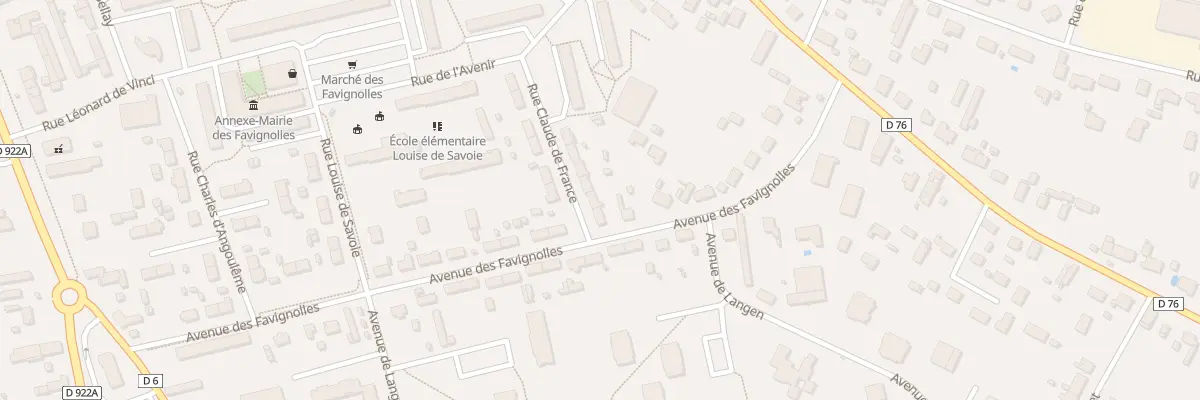 Plan du 4 Rue Claude de France à Romorantin-Lanthenay
