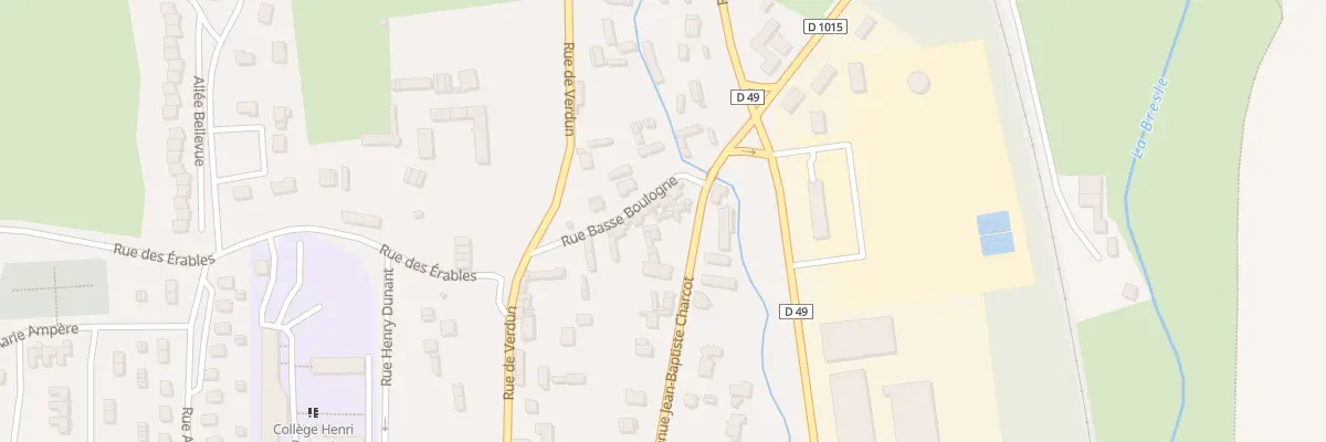 Plan du 7 La Basse Boulogne à Aumale