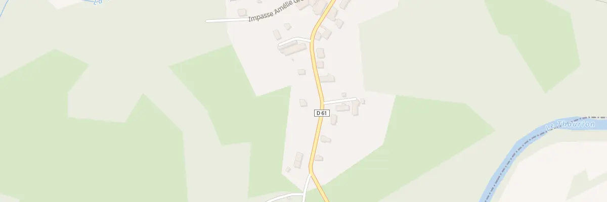 Plan du 14 Rue Gaston Rousseau à Bosmoreau-les-Mines