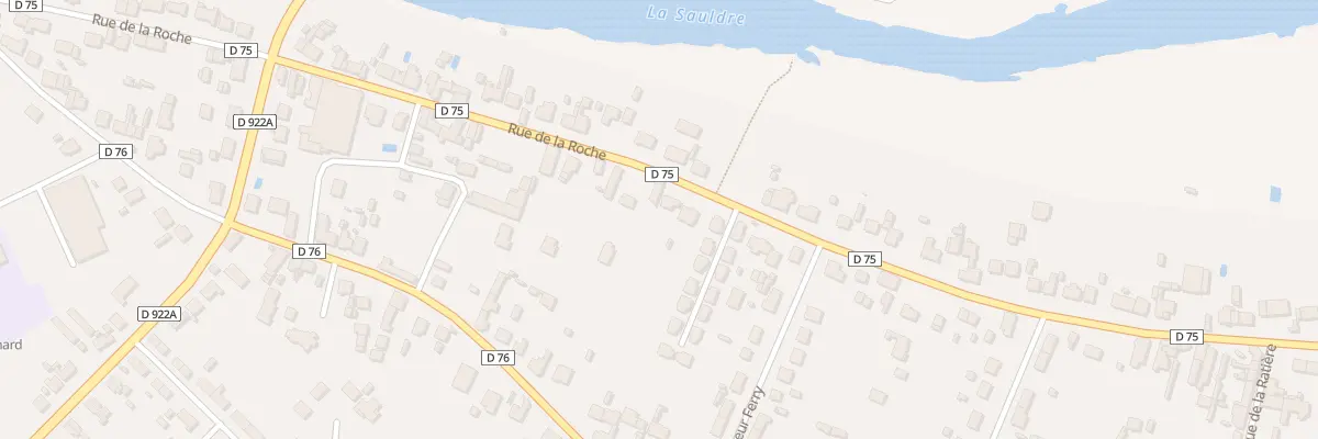 Plan du 39B Rue de la Roche à Romorantin-Lanthenay