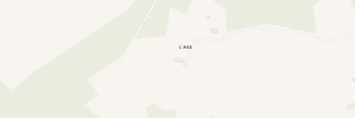Plan du 2 L’Age à Affieux