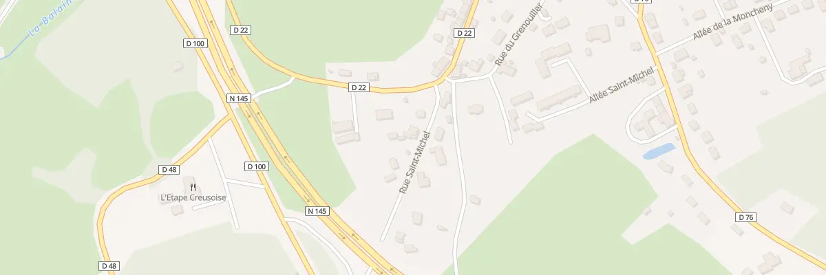 Plan du 38 Rue Saint Michel à Saint-Vaury