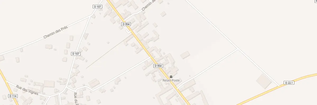 Plan du 21 Rue du Haut Chemin à Ymonville