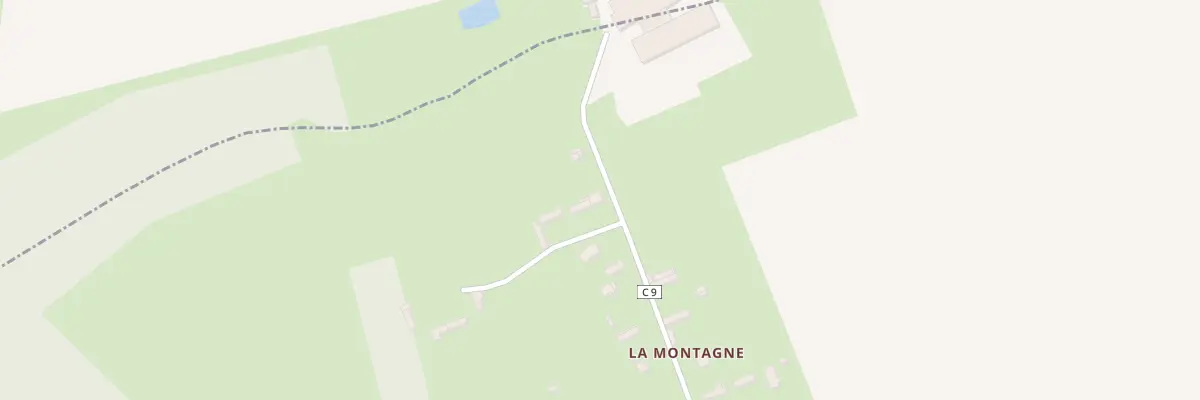 Plan du 14 Rue de la Montagne à Abancourt
