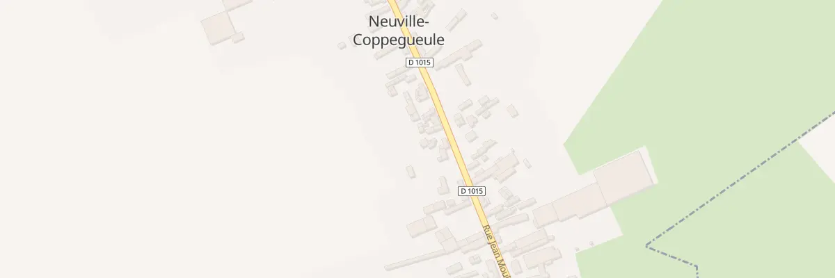Plan du 44 Rue Jean Moulin à Neuville-Coppegueule