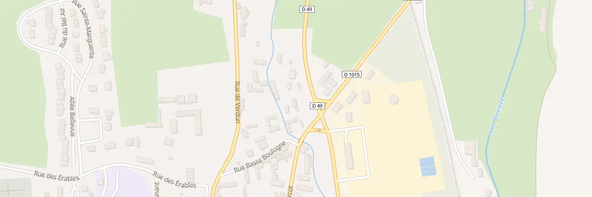 Plan du 1 Rte de la Bresle à Aumale