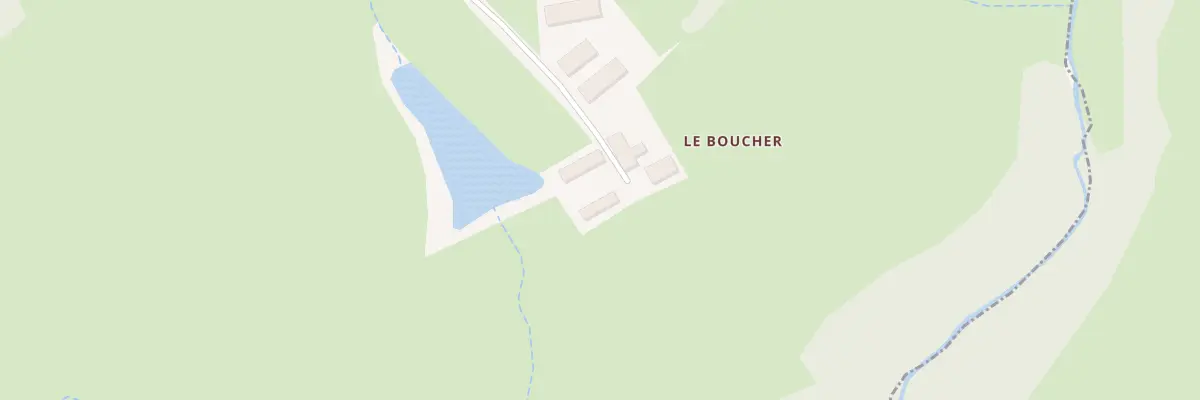 Plan du 1 Le Boucher à Nouzerolles