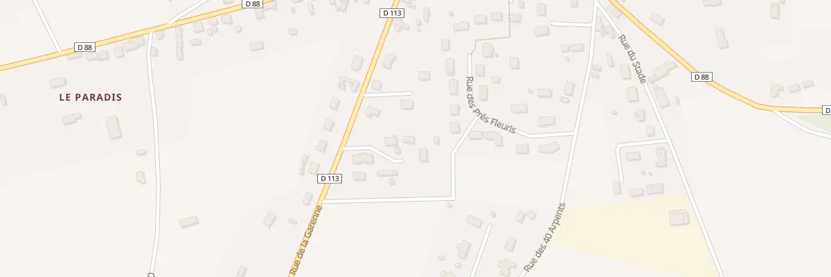 Plan du 5 Rue des Patouillas à Villeny