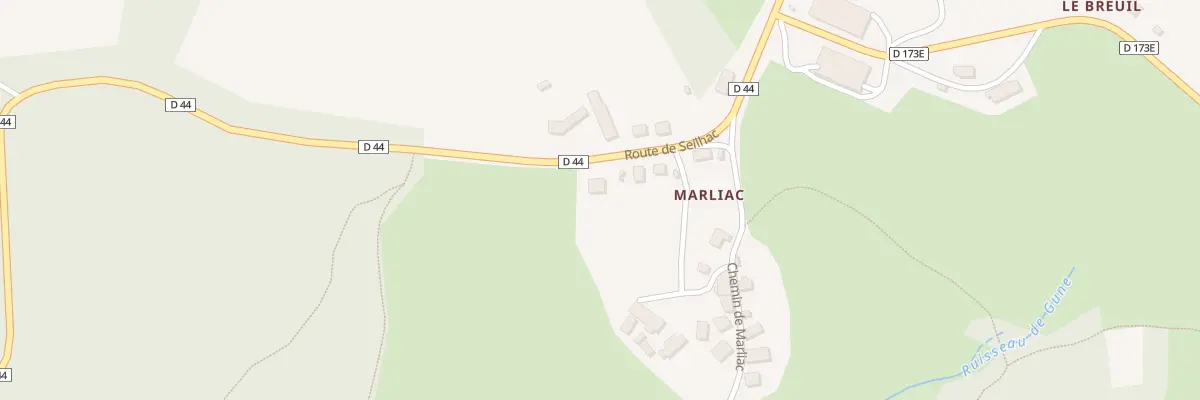Plan du 5237 Marliac Sud à Saint-Salvadour