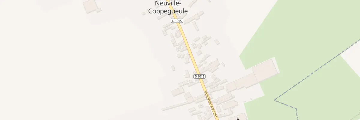 Plan du 40 Rue Jean Moulin à Neuville-Coppegueule