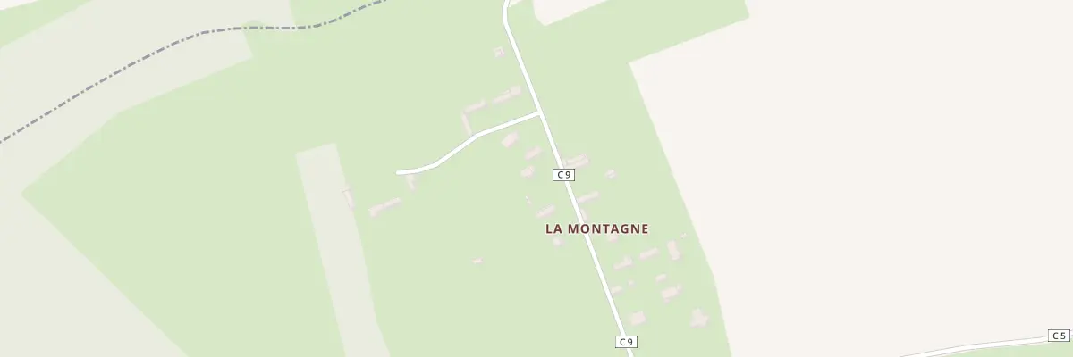 Plan du 5 Rue de la Montagne à Abancourt