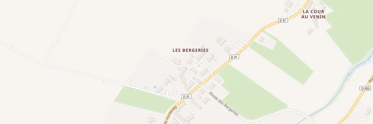 Plan du 3 All des Puits à Liniez