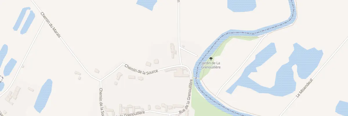 Plan du 1 Che du Bac d’Attin à La Madelaine-sous-Montreuil