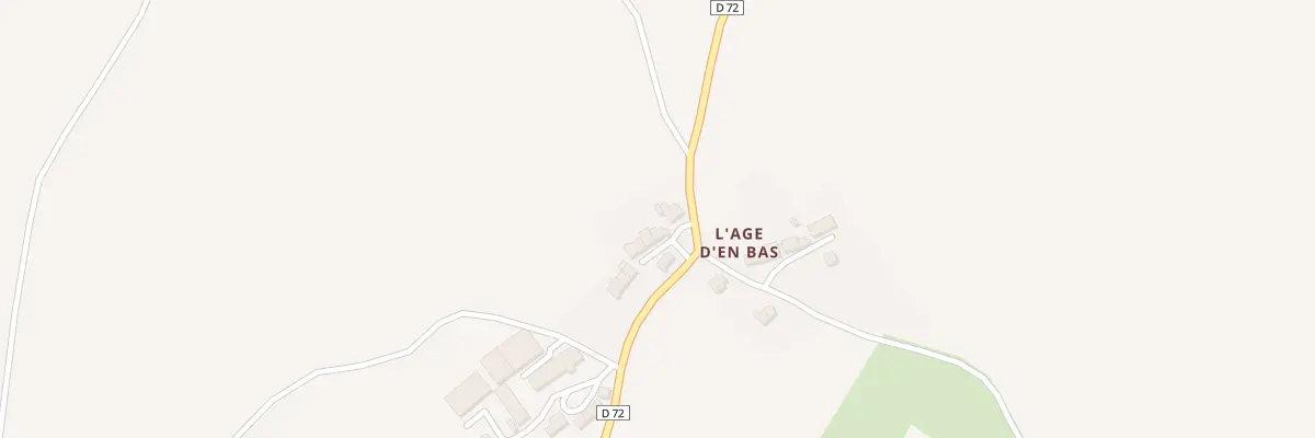Plan du 15 L’Age d’En Bas à Montchevrier