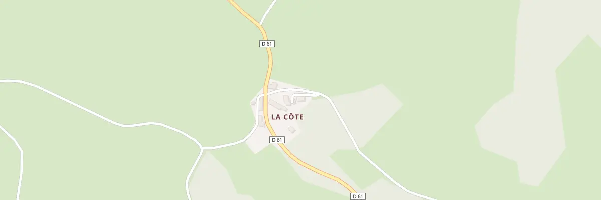 Plan du 5251 La Côte à Janaillat