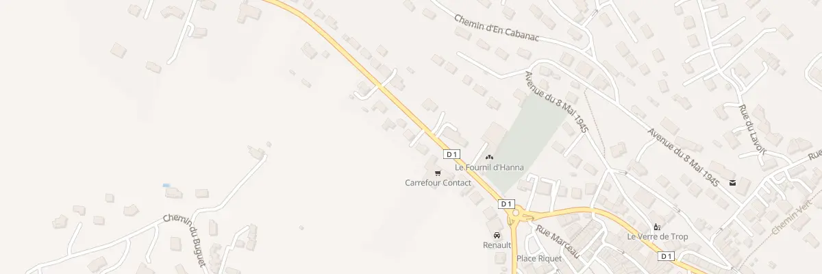 Plan du 13 Av de Toulouse à Caraman