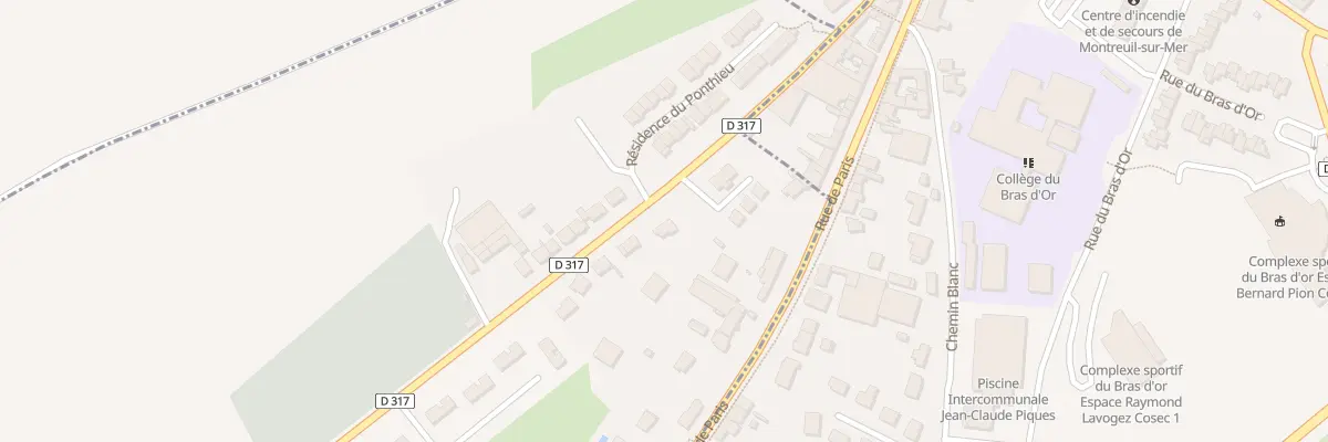 Plan du 40 Rue de Montreuil à Campigneulles-les-Petites