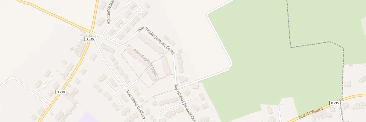 Plan du 248 Rue Nicolas Jacques Conté à Samer
