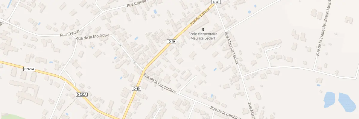 Plan du 33C Rue de Loreux à Romorantin-Lanthenay