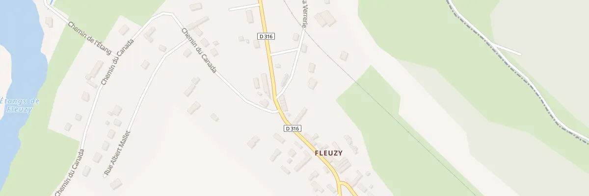 Plan du 28 Rue de Fleuzy à Quincampoix-Fleuzy