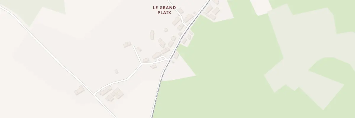Plan du 9 Le Grand Plaix à Méasnes