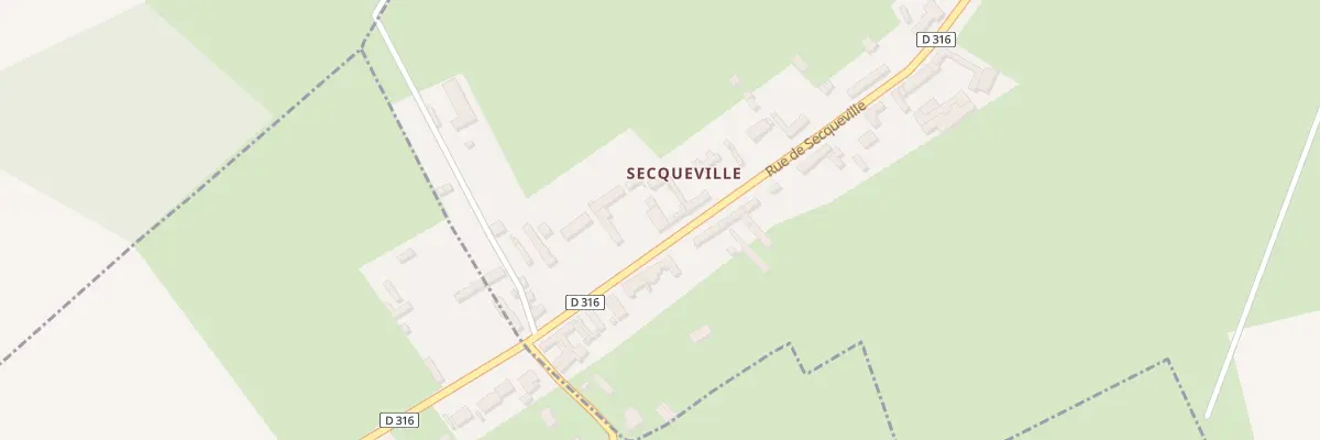Plan du 24B Rue de Secqueville à Blargies