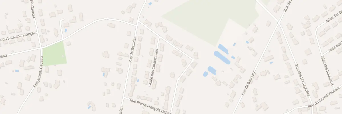 Plan du 28 Rue Pierre François Debègues à Romorantin-Lanthenay