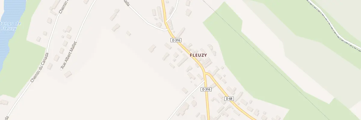 Plan du 7 Rue de Fleuzy à Quincampoix-Fleuzy