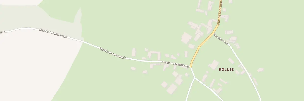 Plan du 5046 Hameau de Rollez à Hubersent