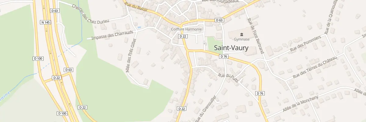 Plan du 10 Pl du Huit Mai à Saint-Vaury