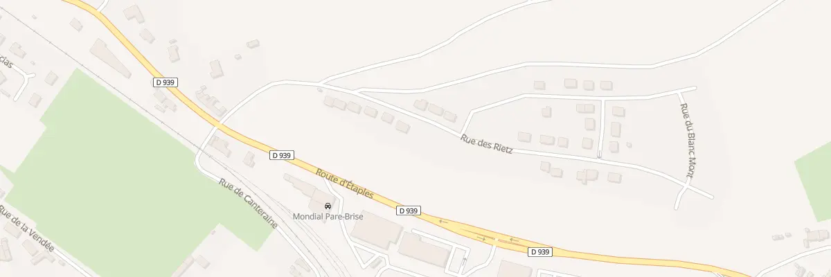 Plan du 13 Rue des Rietz à Attin
