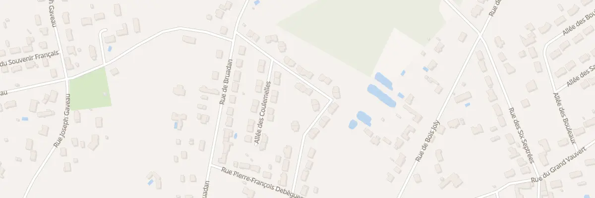 Plan du 26 Rue Pierre François Debègues à Romorantin-Lanthenay