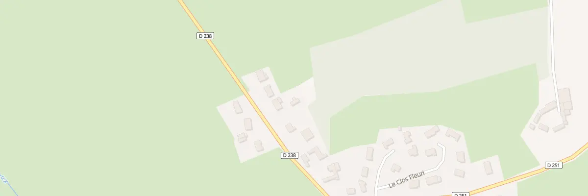 Plan du 852 Rte de Wierre-effroy à Belle-et-Houllefort