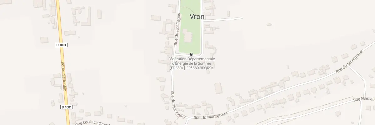 Plan du 28 Pl du Friez à Vron