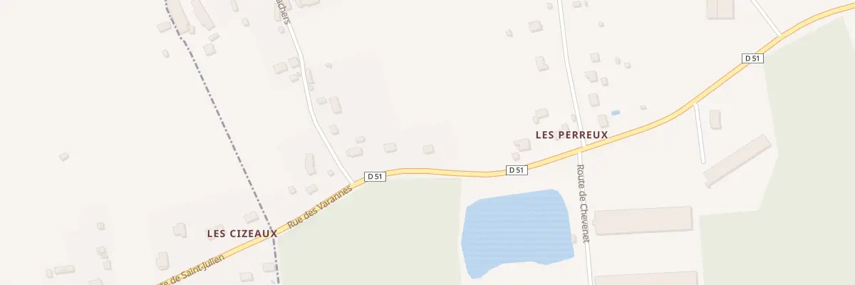 Plan du 104 Rue des Varannes à Saint-Julien-sur-Cher