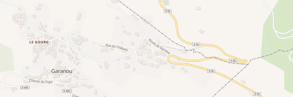 Plan du 10 Lot Placountal à Garanou