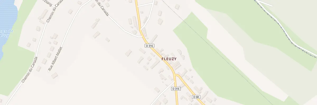 Plan du 22 Rue de Fleuzy à Quincampoix-Fleuzy