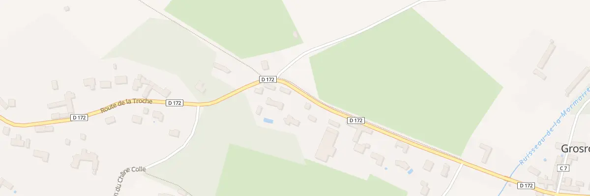 Plan du 9A Rte de la Troche à Grosrouvre