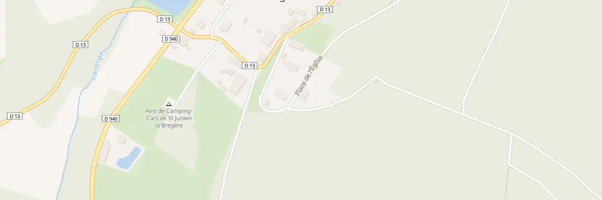 Plan du 4 Pl de L Eglise à Saint-Junien-la-Bregère