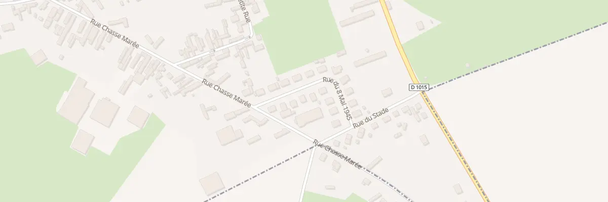 Plan du 10 Rue du Huit Mai 1945 à Neuville-Coppegueule