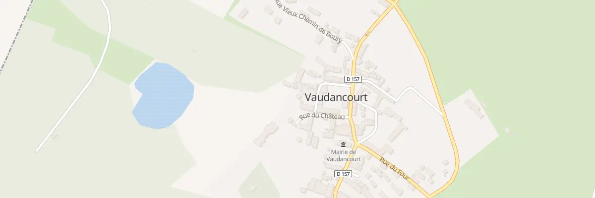 Plan du 66 Le Village à Vaudancourt