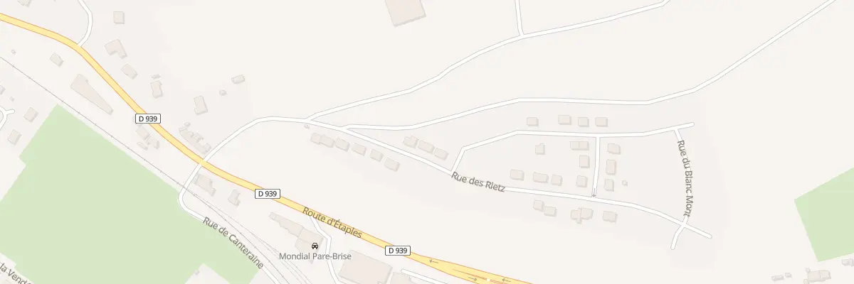 Plan du 4 Rue des Rietz à Attin