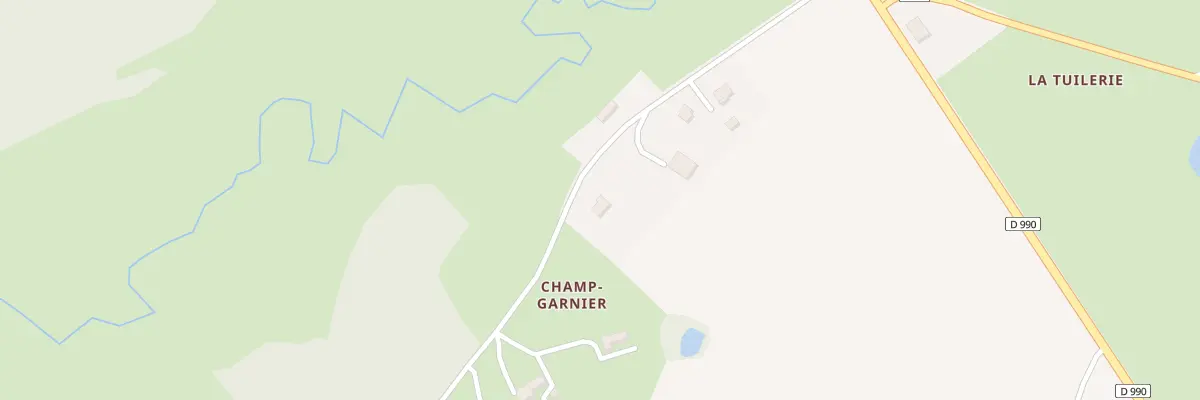 Plan du 5963 Champ Garnier à Buxières-d’Aillac