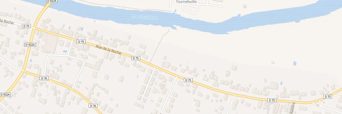 Plan du 52 Rue de la Roche à Romorantin-Lanthenay
