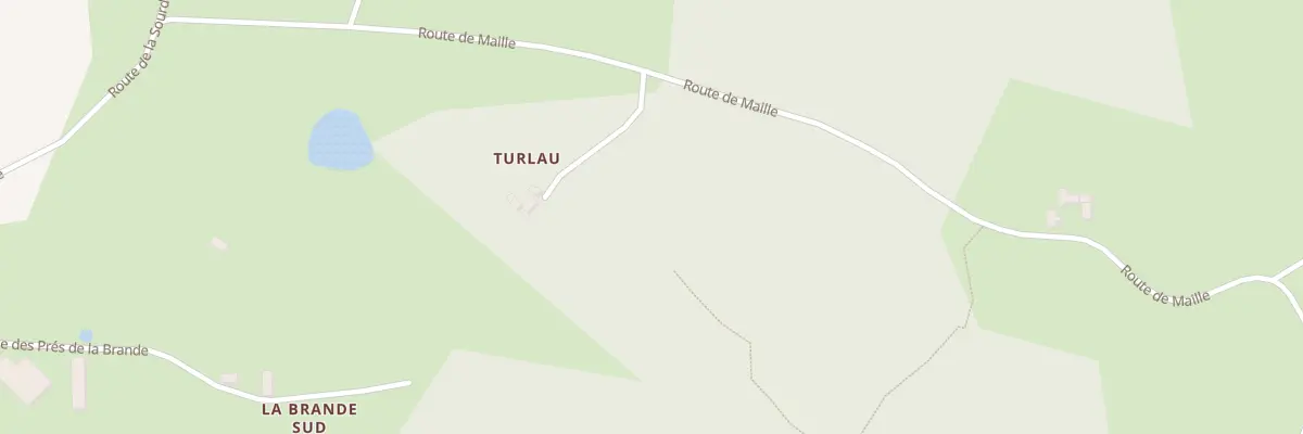 Plan du 5154 Turlau à Végennes